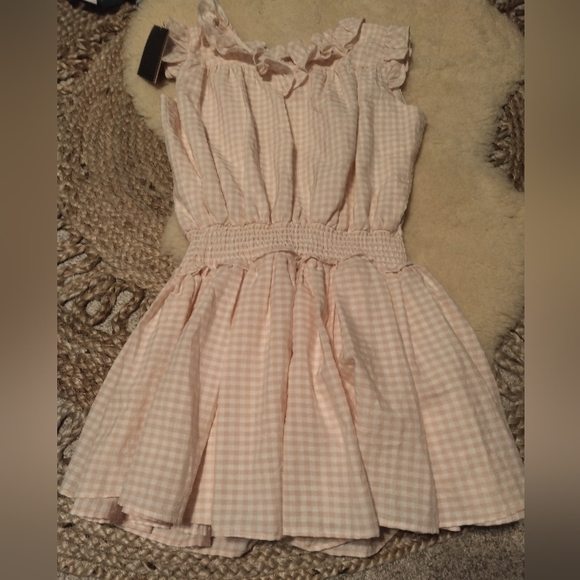 Velveteen britt gingham girls skort playsuit NWT - Picture 1 of 13